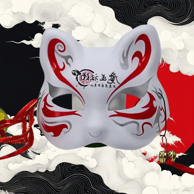 Demi Masque Kabuki Renard