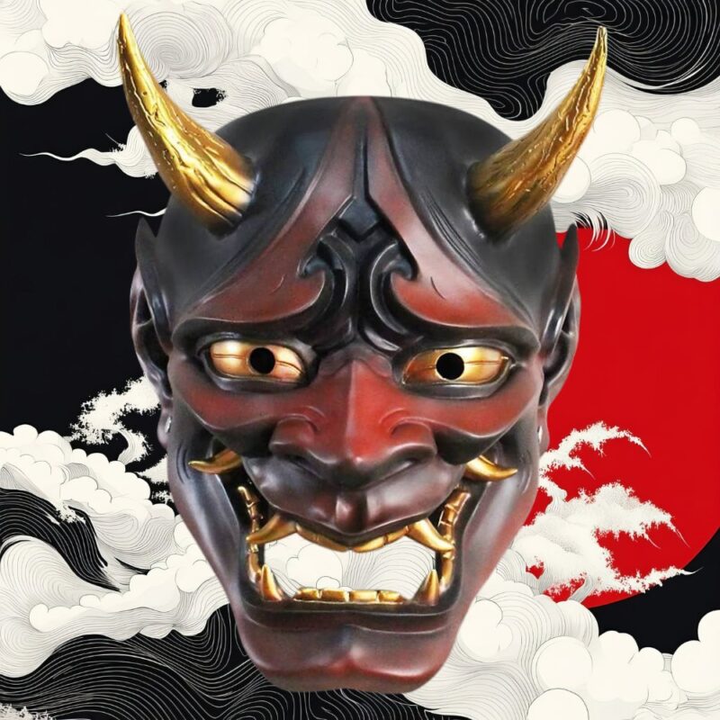 Masque De Guerre Japonais