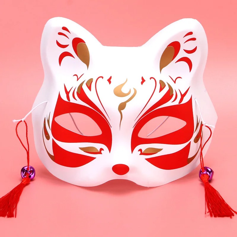 Masque Japonais Kitsune Vision Marron