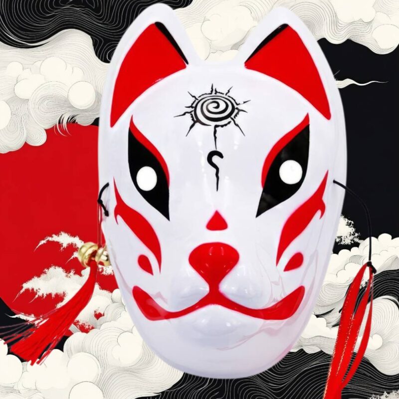 Masque Traditionnel Japonais Kitsune