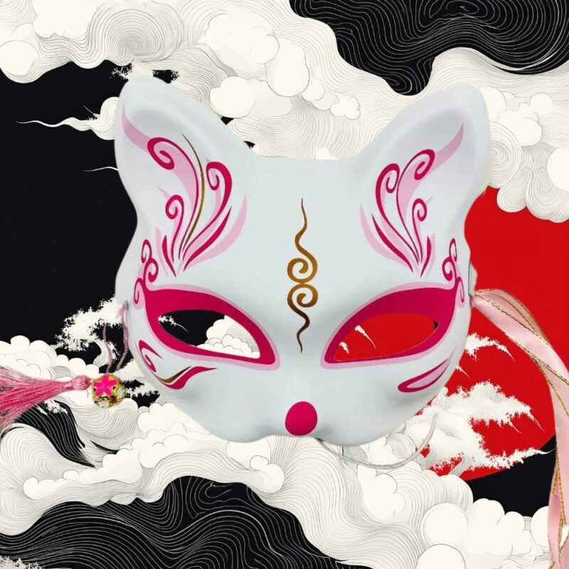 Masque Japonais Kawaii