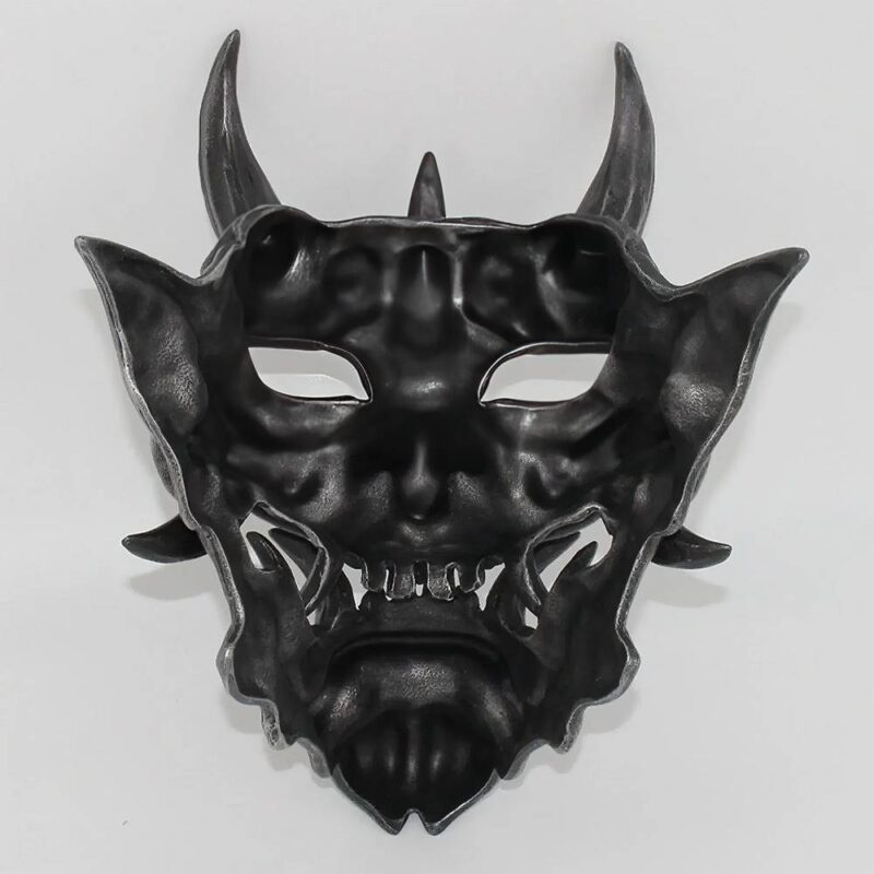 Masque Japonais Oni Monstre Guerrier